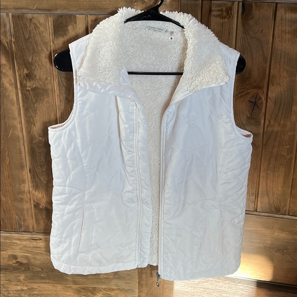 Mountain Lake Cream Sherpa Vest